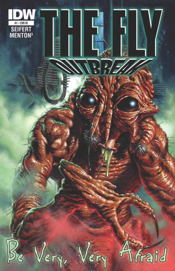 The Fly Outbreak IDW R1 Cover